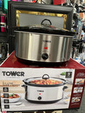Tower 6.5 L Stainless Steel Slow Cooker