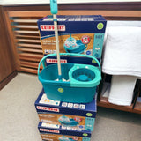 Leifheit - Limited Edition Rotation Disc Mop - Blue/green