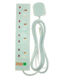 PowerMaster - 2m Surge & Spike Protected Extension Lead - 8307