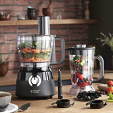 Russell Hobbs Desire Matte Black Food Processor