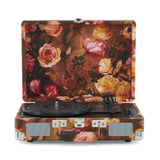 Crosley CR8005F-FL4 Cruiser Plus Portable Turntable with Bluetooth Receiver and Built-in Speakers - Floral
