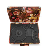 Crosley CR8005F-FL4 Cruiser Plus Portable Turntable with Bluetooth Receiver and Built-in Speakers - Floral