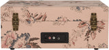 Crosley CR8017A-FL4 Voyager Portable Turntable with Bluetooth Receiver and Built-in Speakers -  Floral