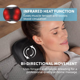 Carmen Shiatsu Massage Pillow with Heat - C81132