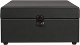 Crosley CR8017B-BK Voyager Portable Turntable with Bluetooth Receiver and Built-in Speakers, Black