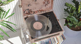 Crosley CR8017A-FL4 Voyager Portable Turntable with Bluetooth Receiver and Built-in Speakers -  Floral