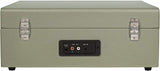 Crosley CR8017B-SA4 Voyager Portable Turntable with Bluetooth Receiver and Built-in Speakers - Sage
