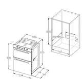 NordMende Built in Double Oven