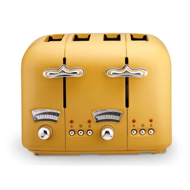 Orange 4 store slice toaster