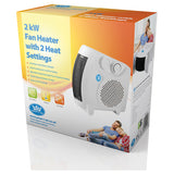 Prem-I-Air 2 kW Fan Heater With 2 Heat Settings