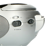 Lenco Stereo FM Radio with CD Player - SCD-24 Black/Silver