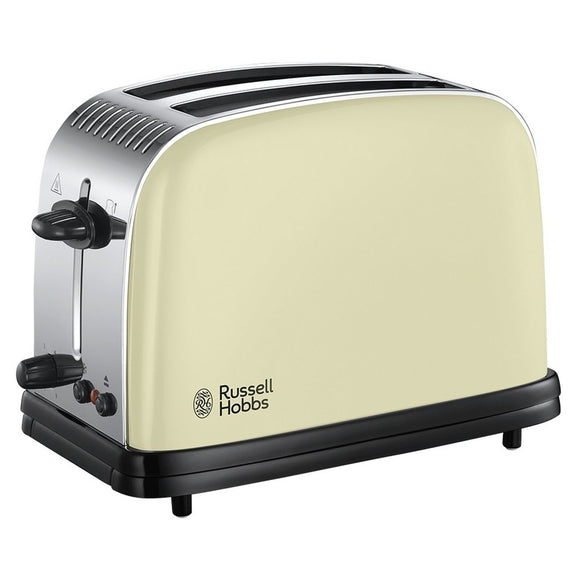 Russell Hobbs Colours Plus Cream 2 Slice Toaster