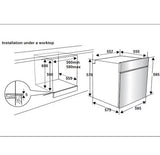 NordMende 78 Litre Multifunction Oven
