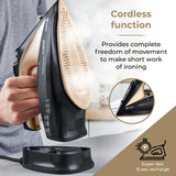 Tower CeraGlide 2400w Cordless Steam Iron - T22008BKG