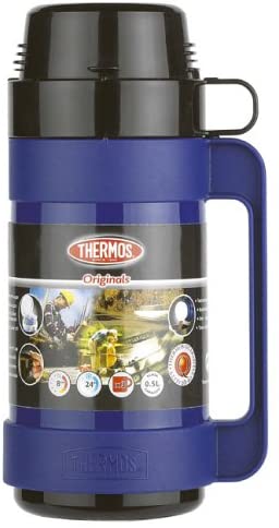  Thermos ThermoCafé Stainless Steel Flask, 500 ml : Home &  Kitchen