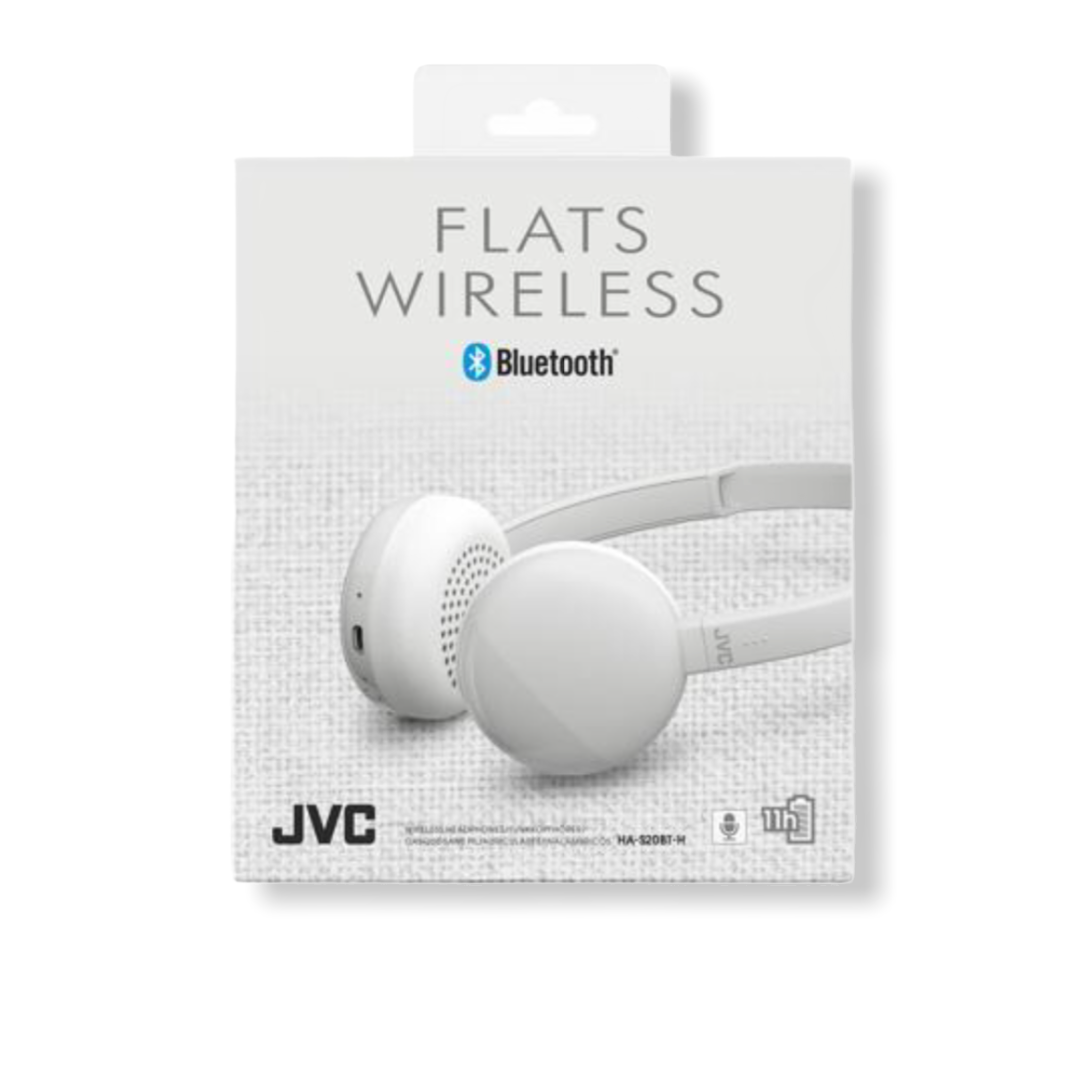 JVC On ear Wireless Flats Headphones HA S20BT