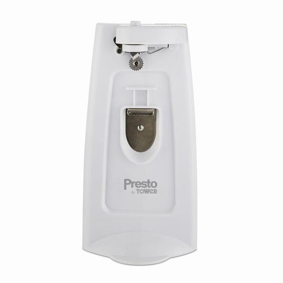 Presto by Tower - 4 In 1 Electrical Tin Can Opener - PTI9007WHT