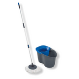 Leifheit - Limited Edition Rotation Disc Mop - Blue/green