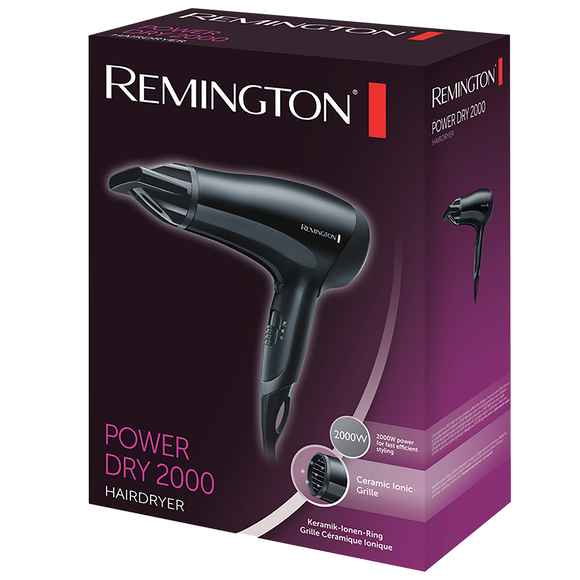 Remington - Power Dry 2000 Hairdryer - D3010