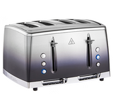 Russell Hobbs Midnight Blue Eclipse 4 Slice Toaster