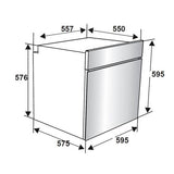 Nordmende - Built-in Single Fan Oven with Grill - SO106BL