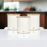 Swan Set of 3 Storage Canisters - Nordic Collection