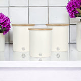 Swan Set of 3 Storage Canisters - Nordic Collection