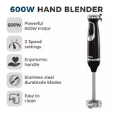 Tower Hand Blender - 600w Black