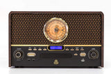 GPO - Chesterton DAB Music System - Radio, Vinyl, CD & Cassette Player - Wood
