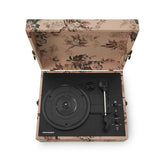 Crosley CR8017A-FL4 Voyager Portable Turntable with Bluetooth Receiver and Built-in Speakers -  Floral