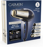 Carmen Vortex 360 Twist 2000W Hair Dryer - C81109BCBF