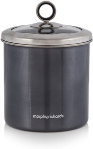 Morphy Richards - Large Storage Jars - Black