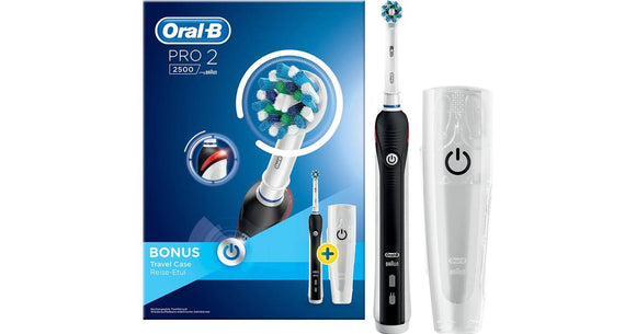Oral-B - Black 'Pro 2' 2500N Electric Rechargeable Toothbrush