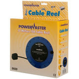 Powermaster 4 Gang 10m 10A Extension Cable Reel