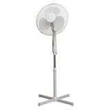Prem-i-air 16'' (40cm) White Pedestal Fan with Remote Control