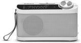 Roberts - The Classic R9993 Portable 3 Band Radio - White
