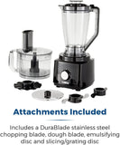 Tower 750W Food Processor and Blender - T18007BLK