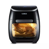 Tower Xpress Pro Combo 2000W 11 Litre 10-in-1 Digital Air Fryer Oven with Rotisserie - T17076