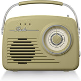 Akai Vintage Radio with AM and FM Radio Functions - Green