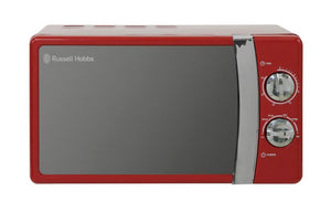 Russell Hobbs Colours 17 Litre Red Manual Microwave