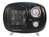 Russell Hobbs - Retro 1.5KW black PTC heater