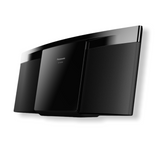 Panasonic - Compact Micro Hi-Fi with CD and Bluetooth - SC-HC200EB-K